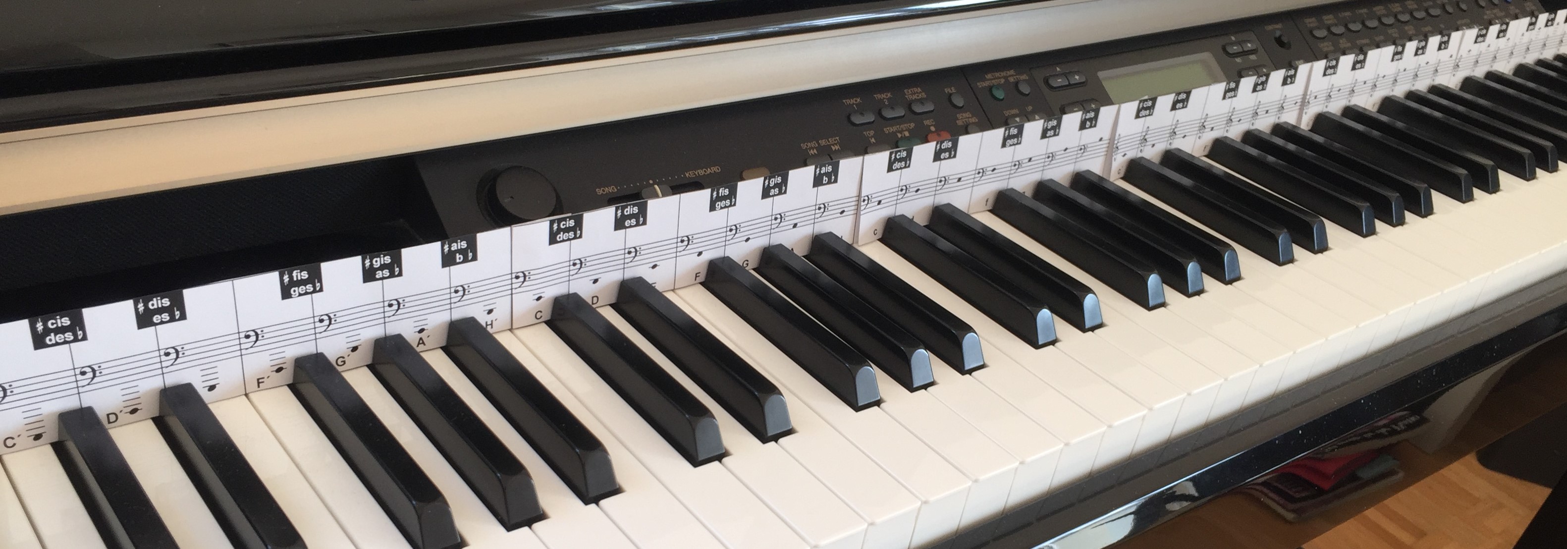 Klaviatur-Schablone – PIANO Mastery